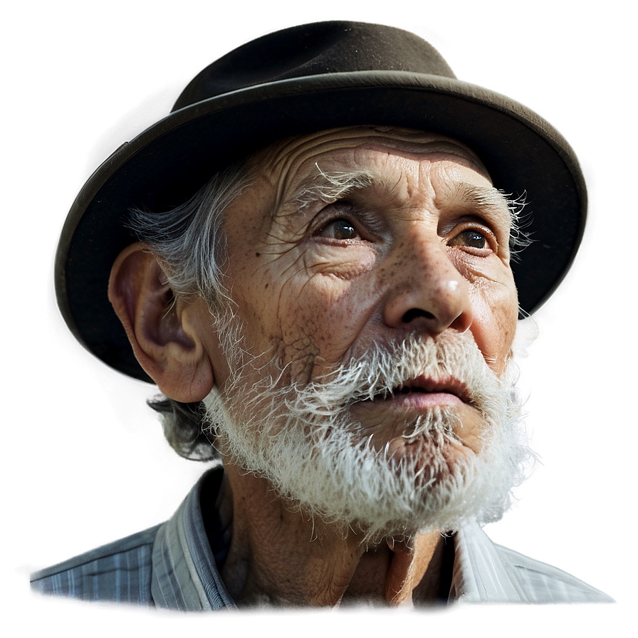 Old Man Portrait Png 86