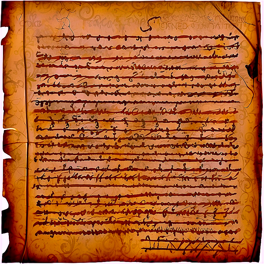 Old Manuscript Texture Png Btc62