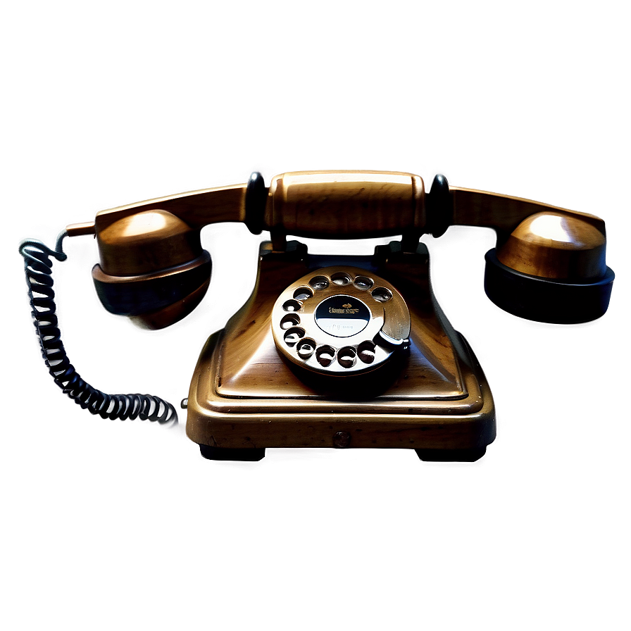 Old Model Telephone Png 06212024