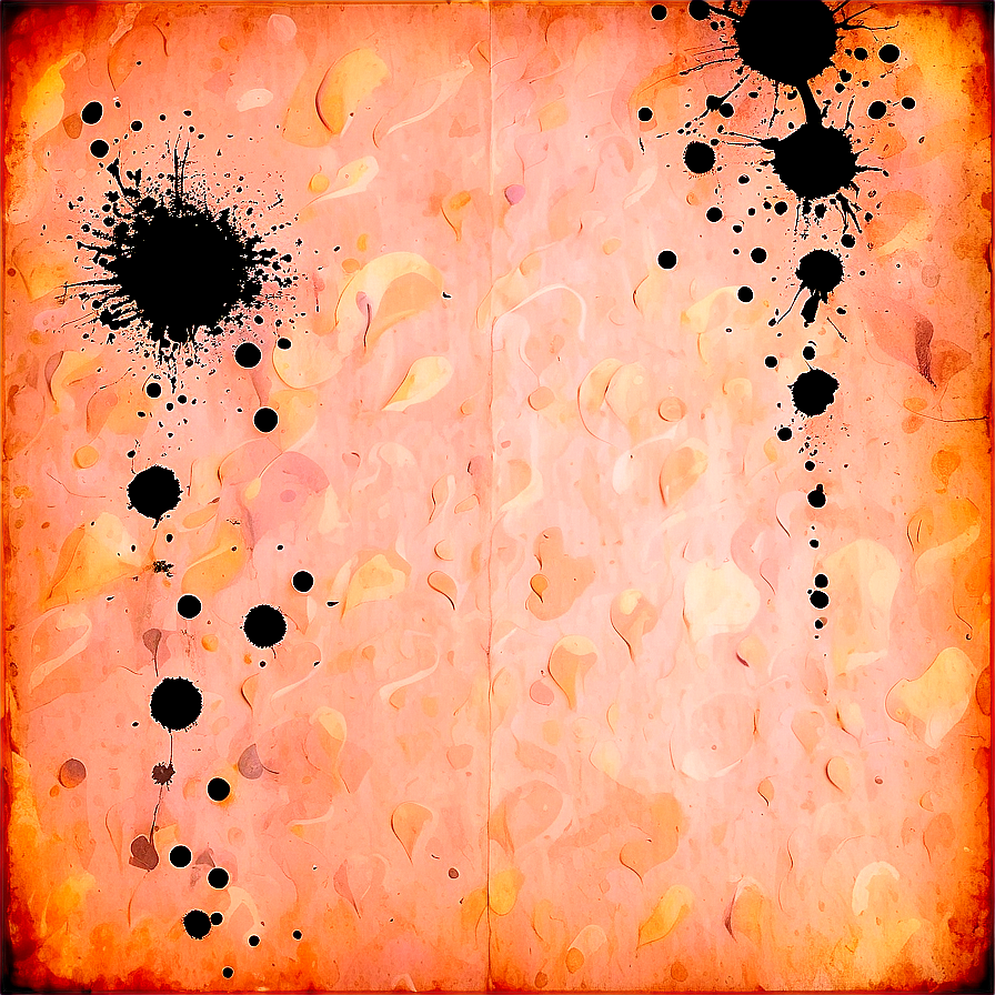 Old Paper Texture With Ink Spots Png 48