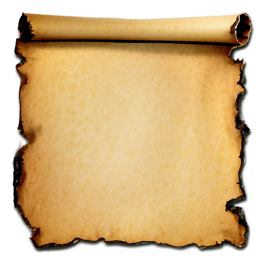 Old Paper With Burnt Edges Png 28