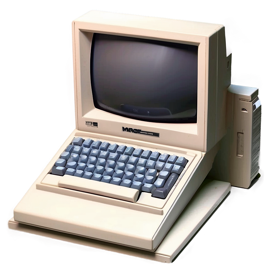 Old School 90s Computing Device Png Xnn