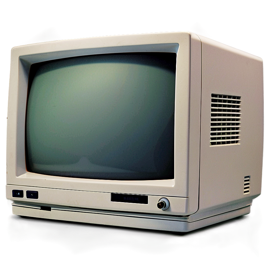 Old School Crt Monitor Png 05242024