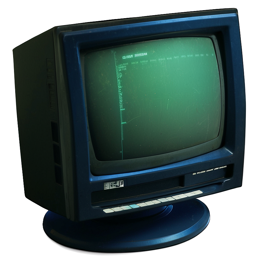 Old School Crt Monitor Png 96