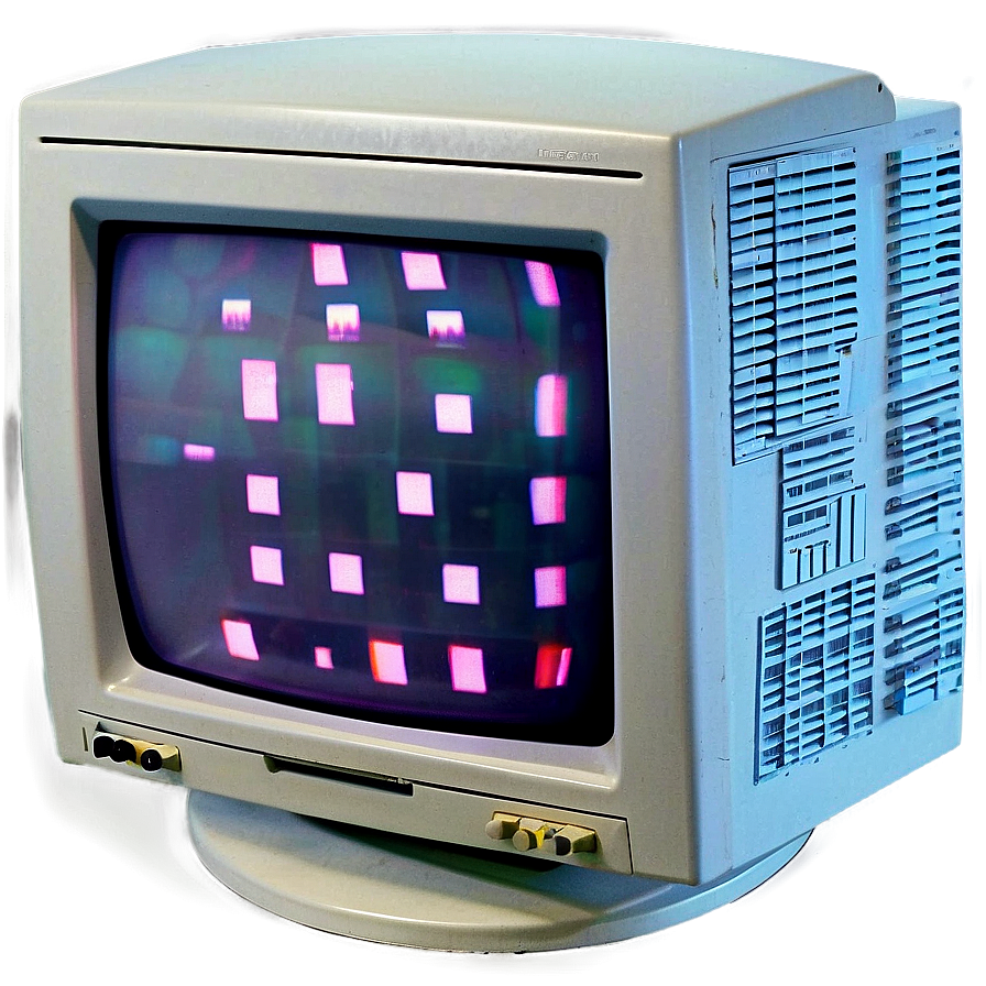 Old School Crt Monitor Png Rre42