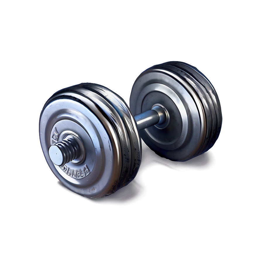 Old School Metal Dumbbells Png 06202024