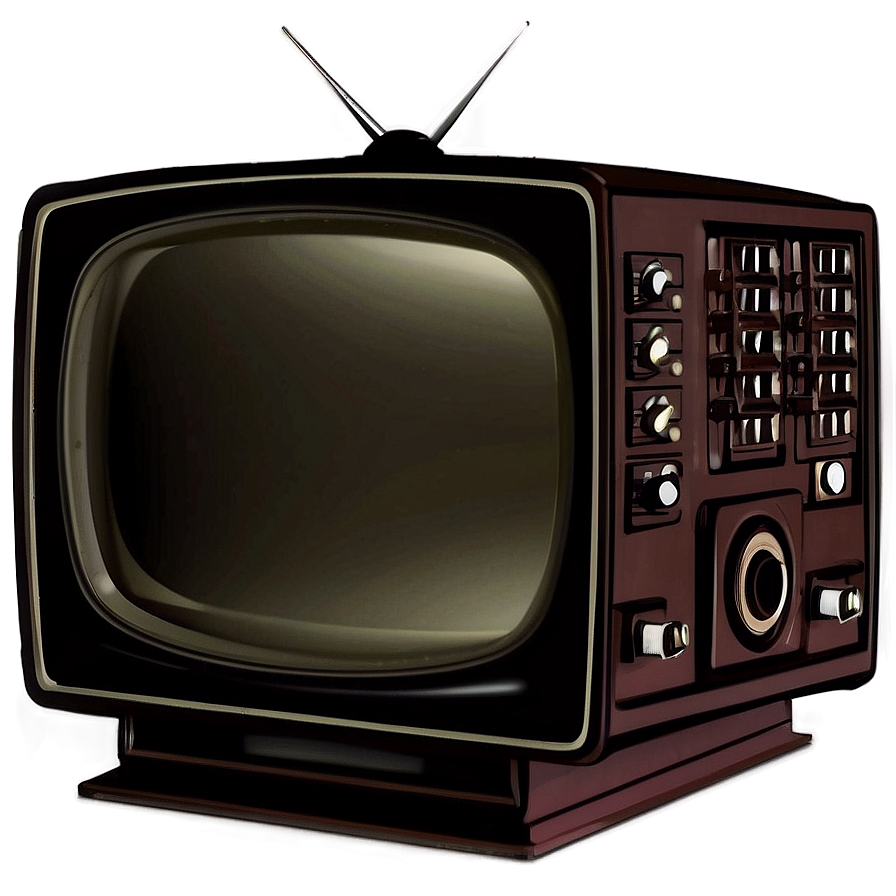 Old School Television Png Mar32