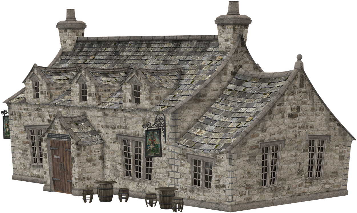 Old Stone House3 D Model