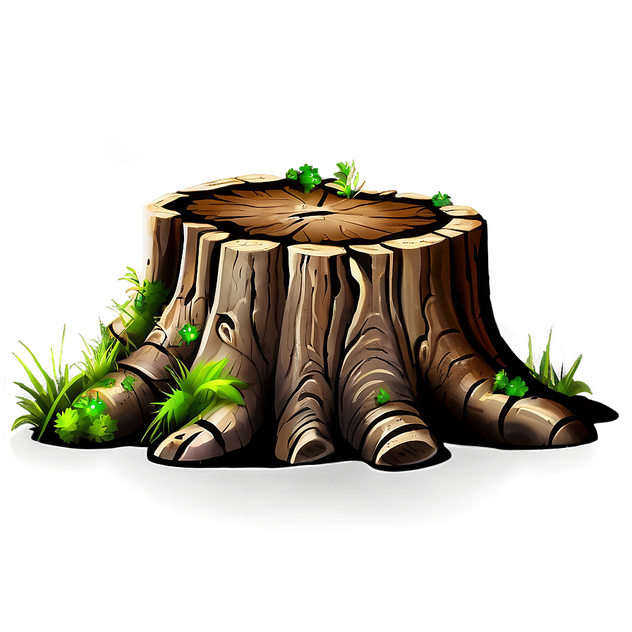 Old Tree Stump Png 69