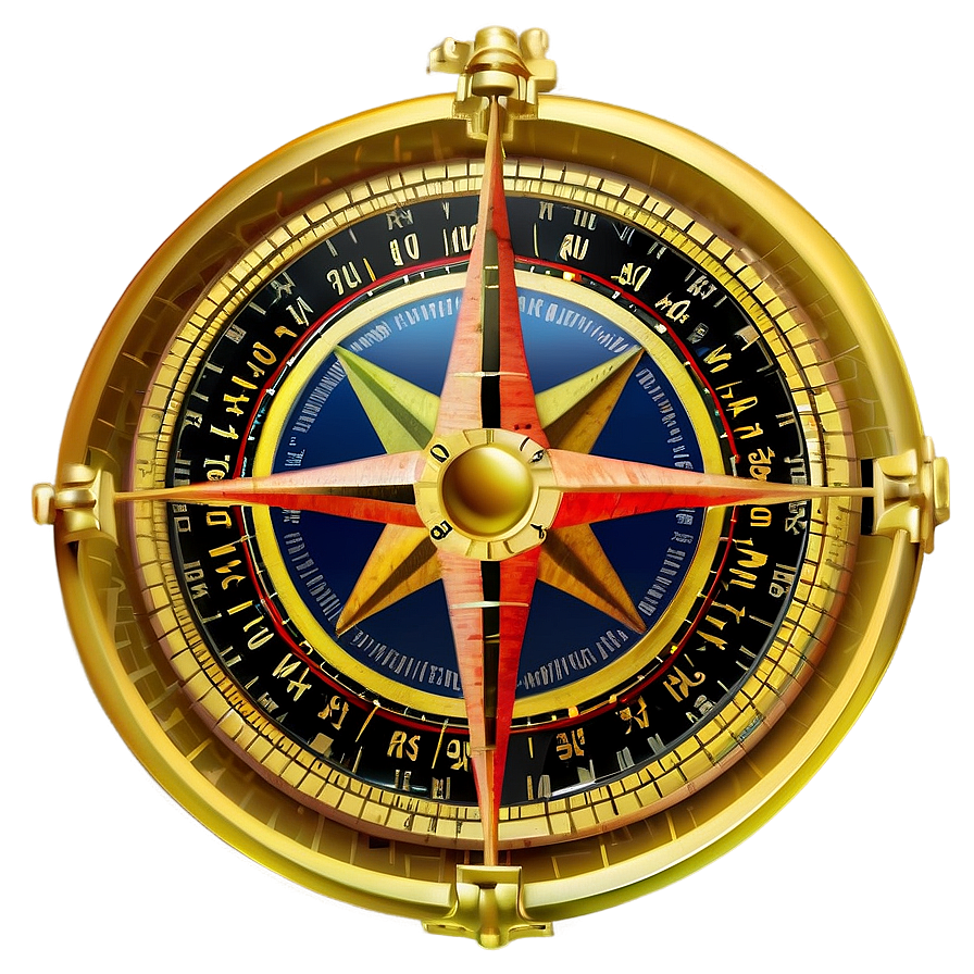 Old World Compass Png 44