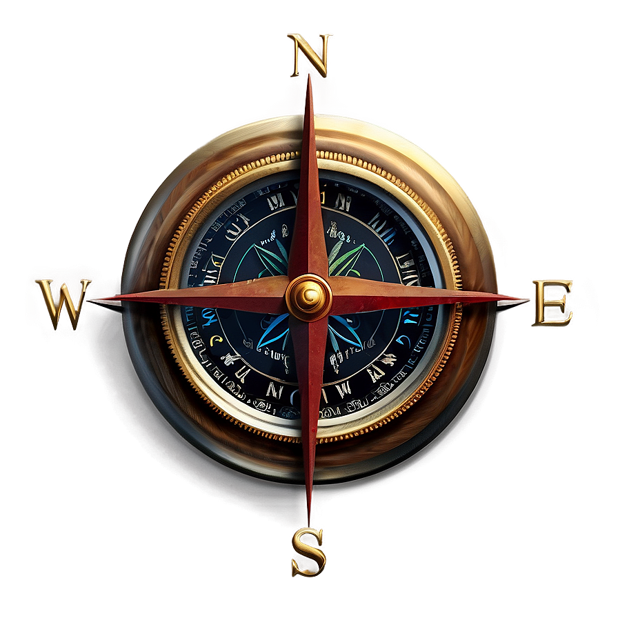 Old World Compass Png Pbl7