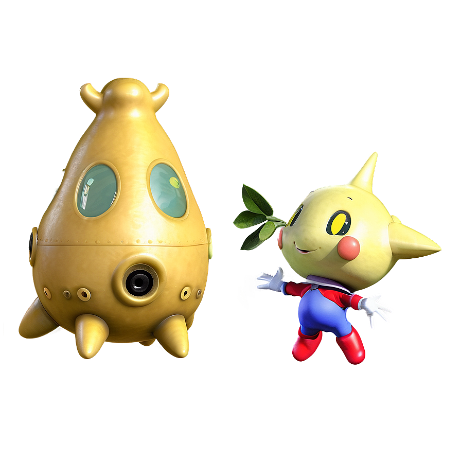 Olimar And Ship Png 41