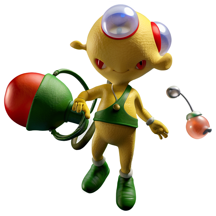 Olimar Video Game Character Png Frg