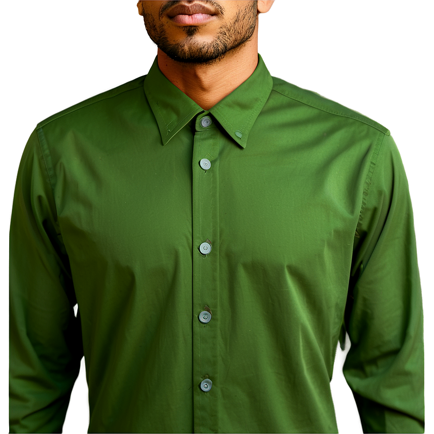 Olive Blank Shirt Png 06272024