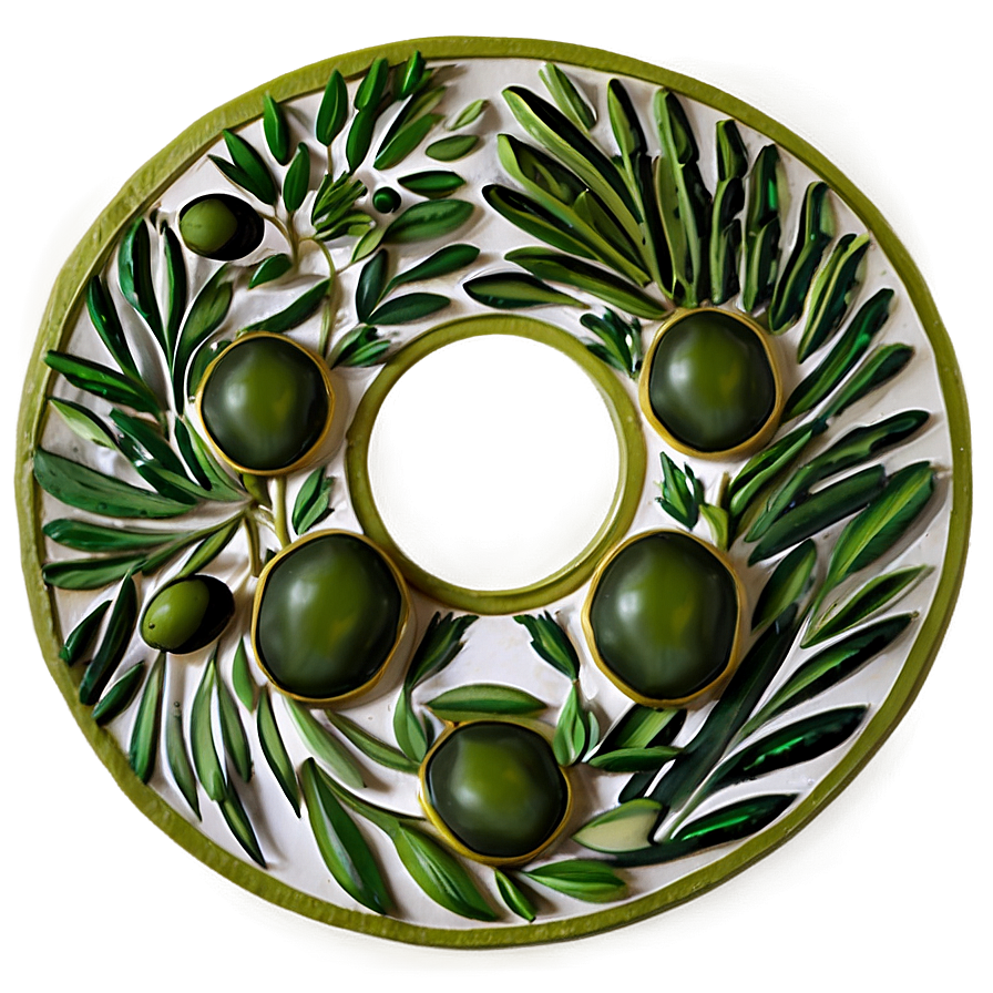 Olive Green Circle Drawing Png Wdv