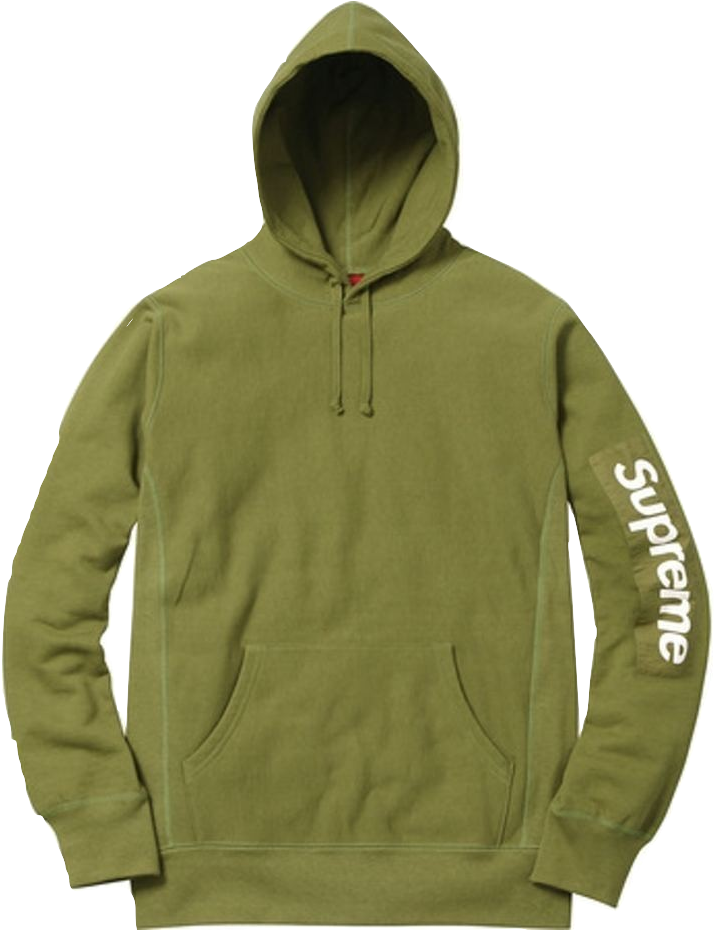 Olive Green Supreme Hoodie