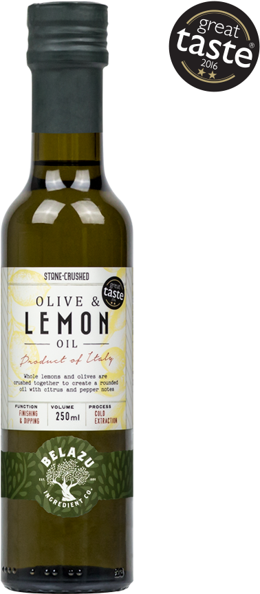 Oliveand Lemon Oil Bottle