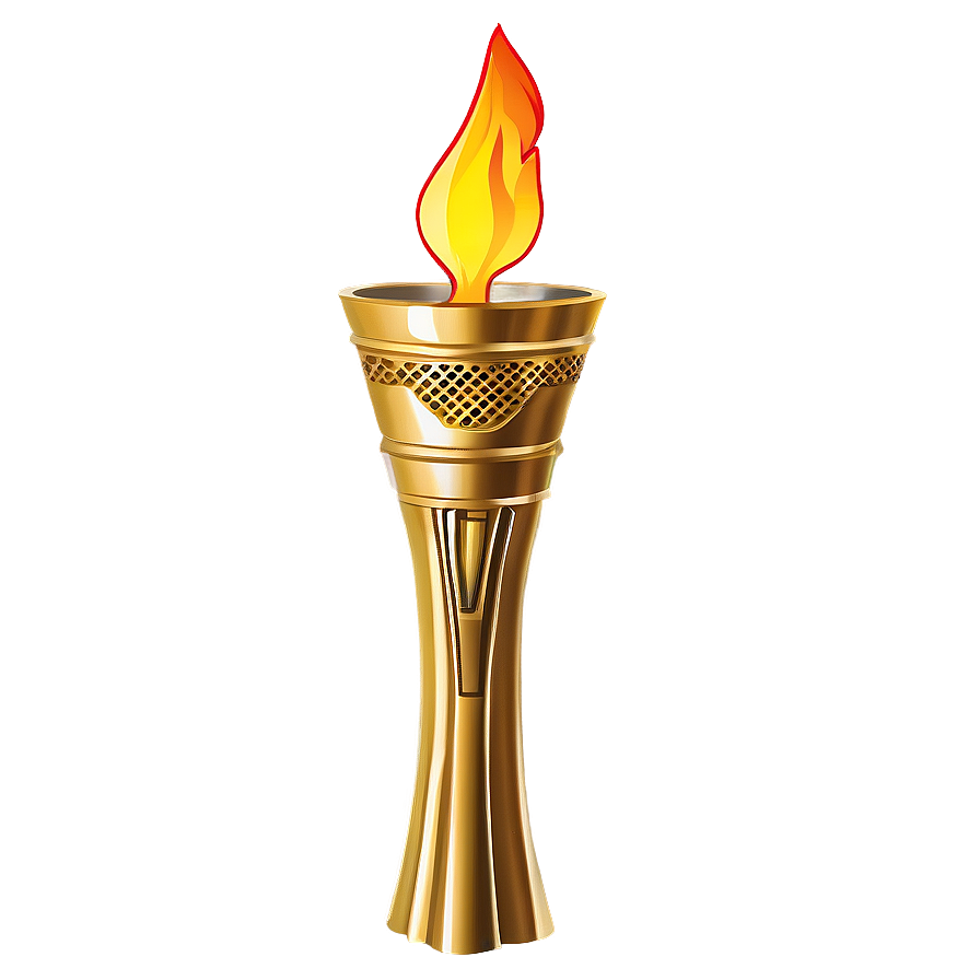 Olympic Torch And Stadium Png Xgc