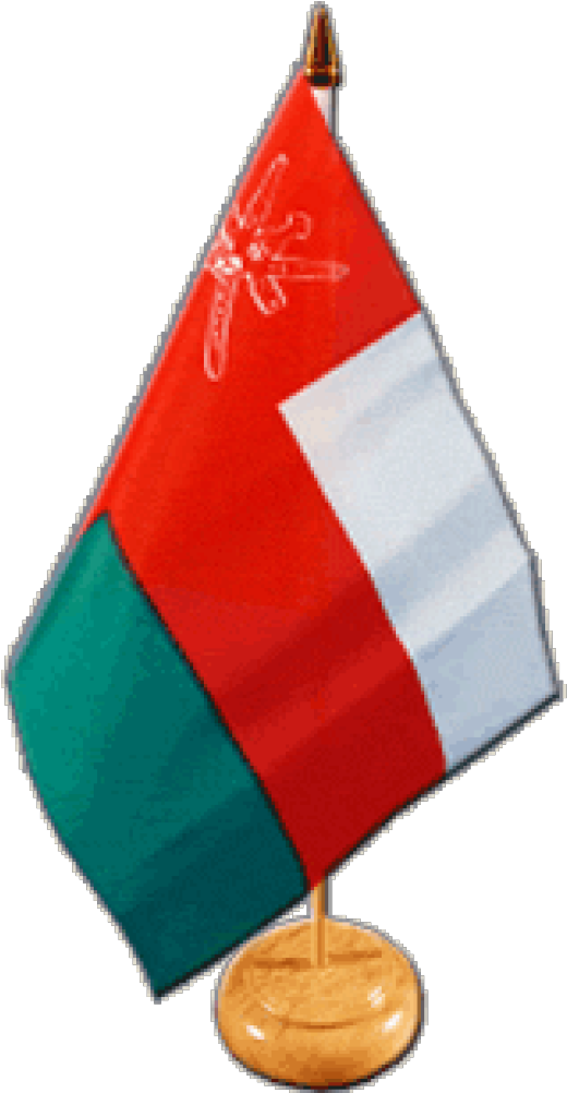 Oman Desk Flag