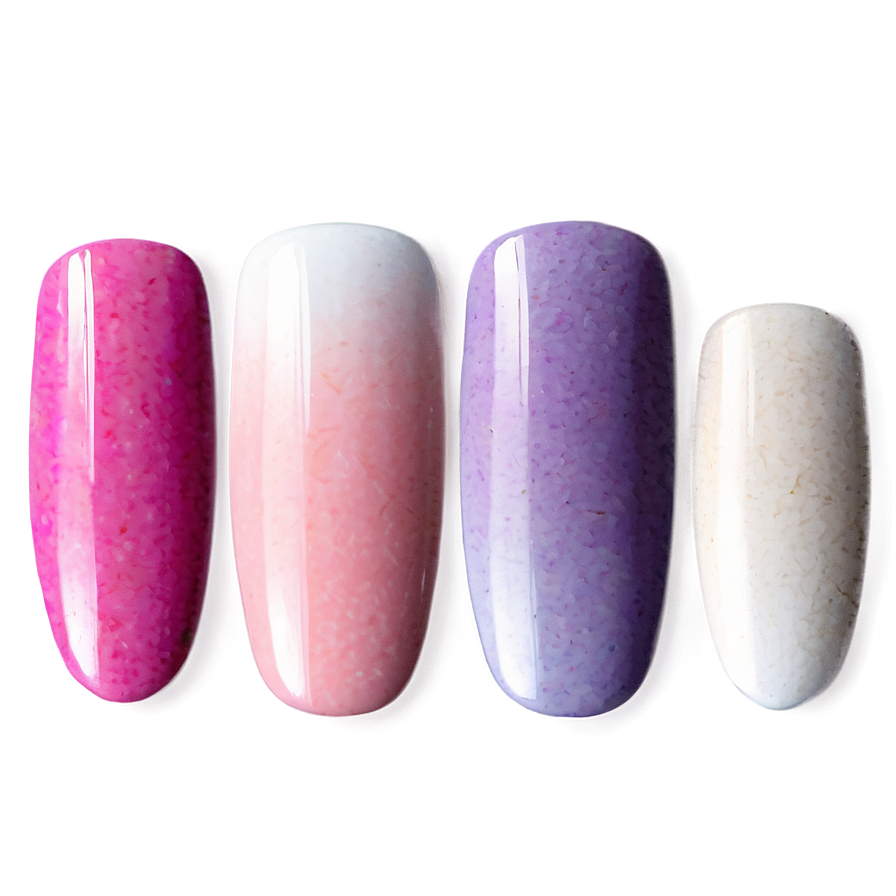 Ombre Single Acrylic Nail Png 06272024