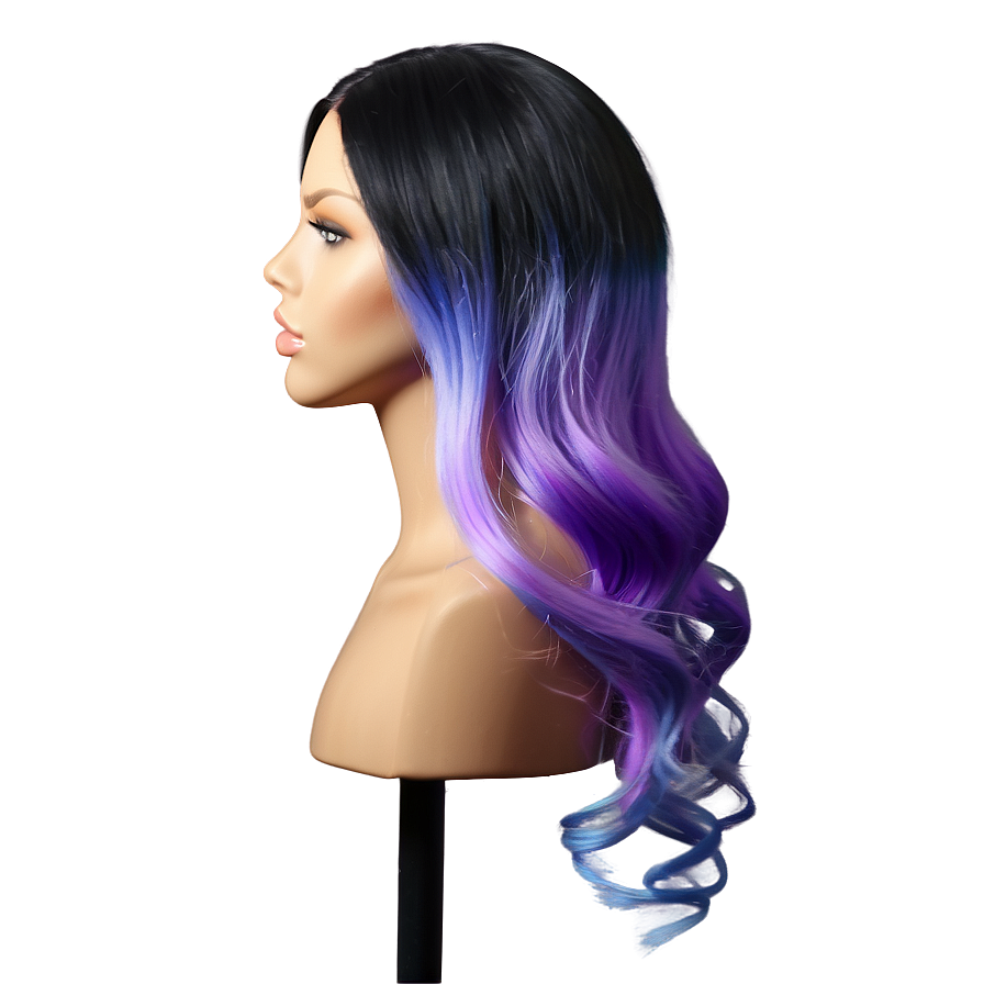 Ombre Wig Png Gwu90