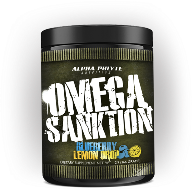 Omega Sanction Supplement Container