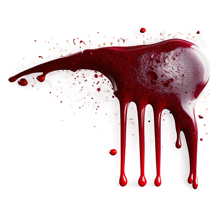 Ominous Red Blood Splatter Png Lhp70