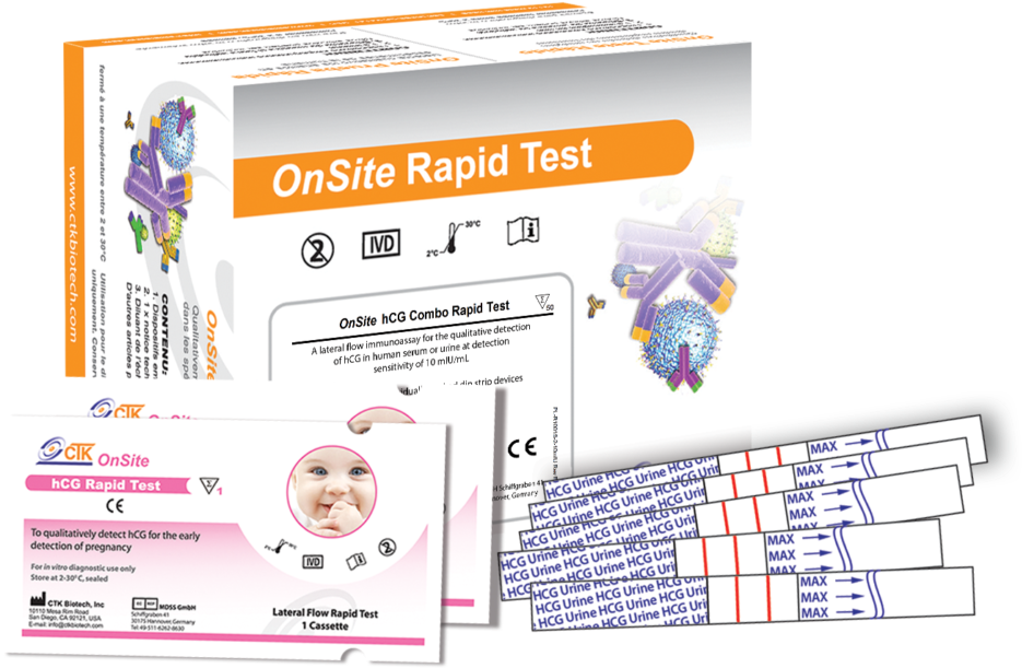 On Site Rapid Pregnancy Test Kit