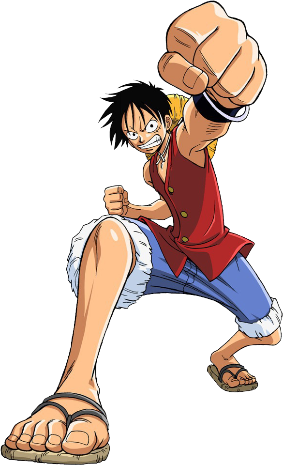 One Piece Luffy Action Pose