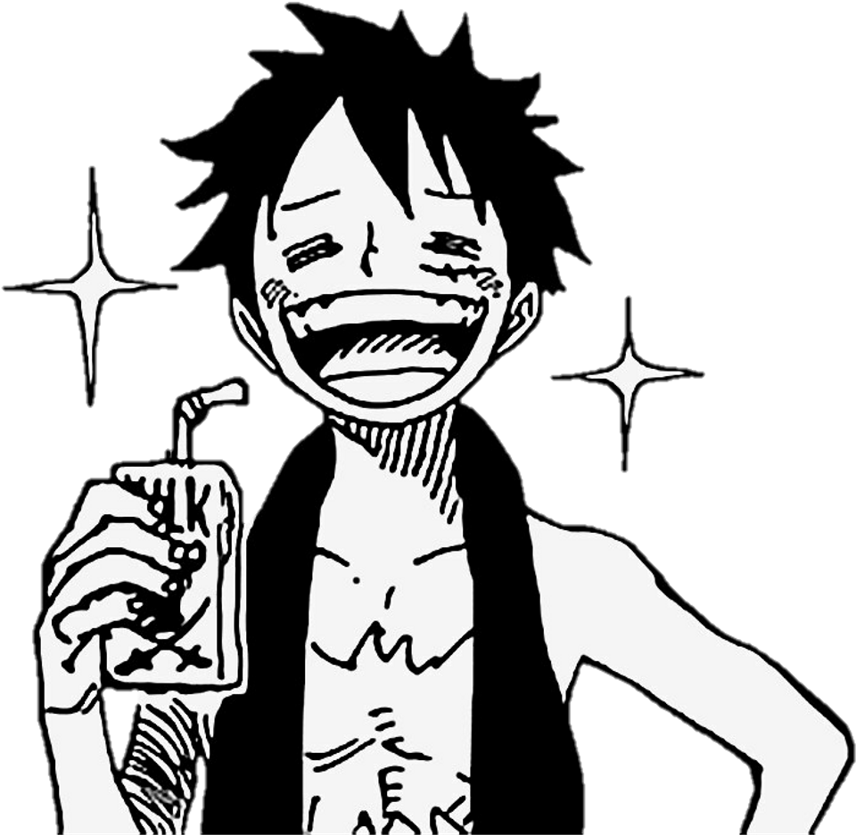 One Piece Luffy Celebratory Drink