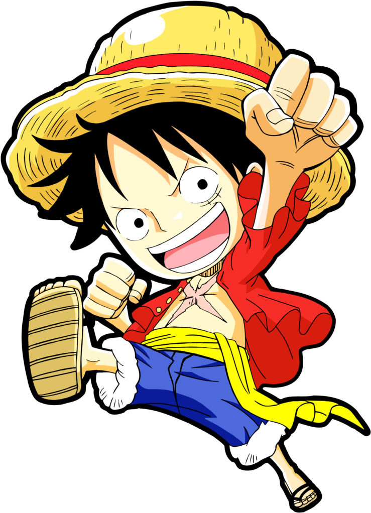 One Piece Luffy Excited Pose