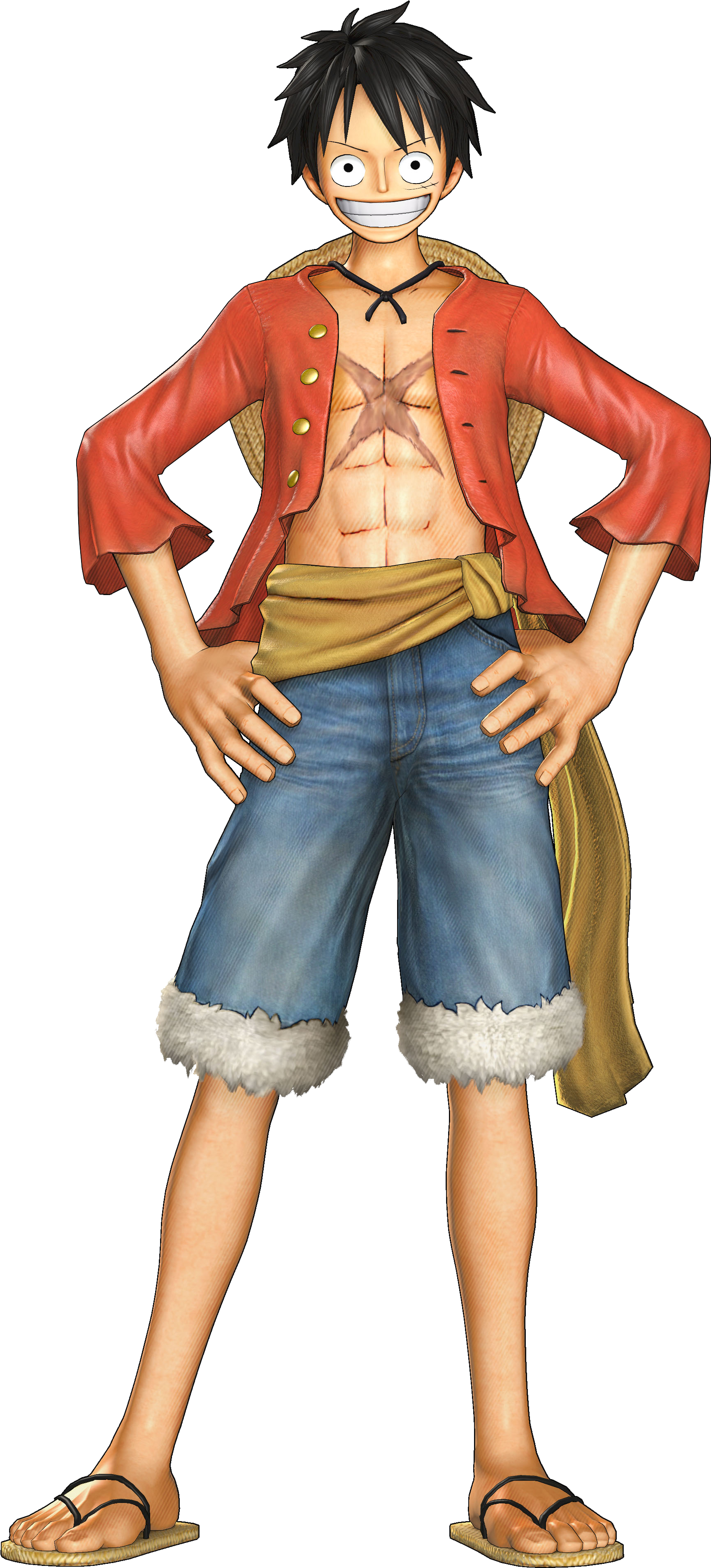 One Piece Luffy Standing Pose