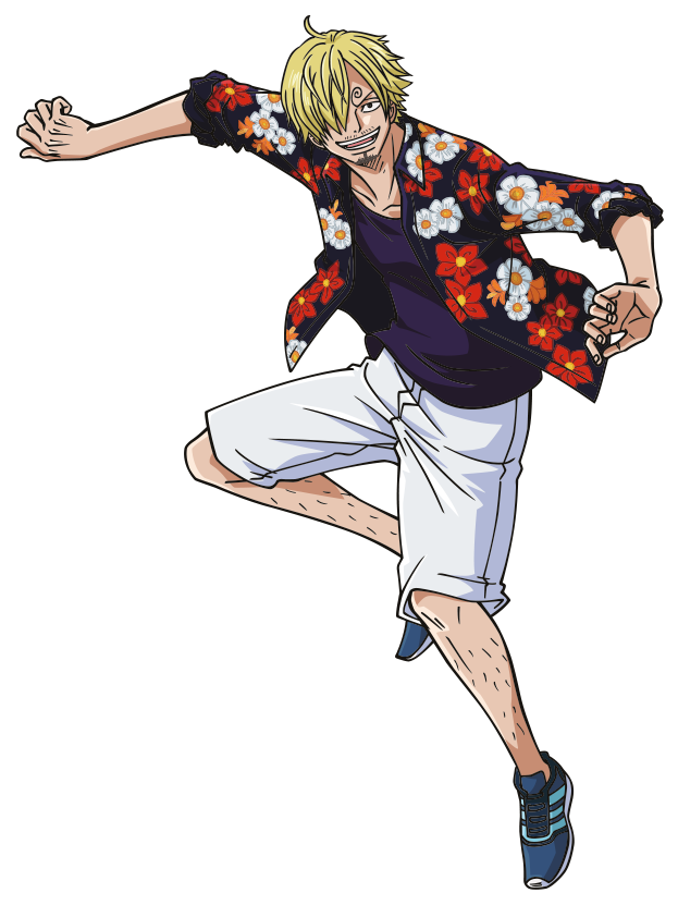 One Piece Sanji Action Pose