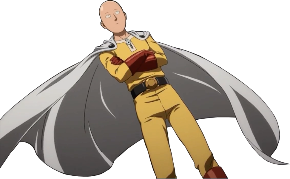 One Punch Man Standing Pose