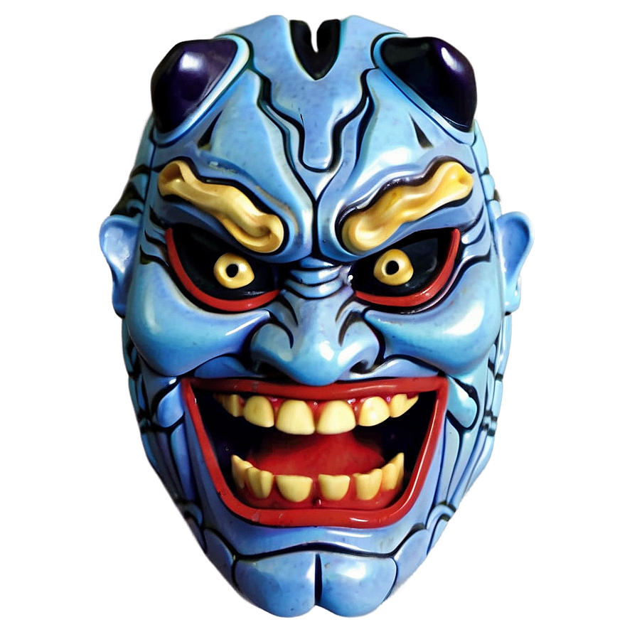 Oni With Noh Drama Mask Png Ywy99