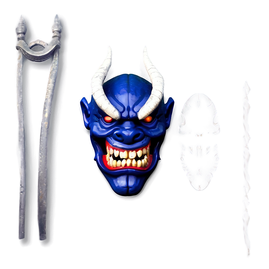 Oni With Tengu Mask Png 06122024