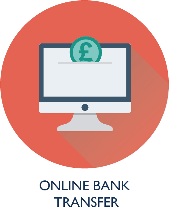 Online Bank Transfer Icon