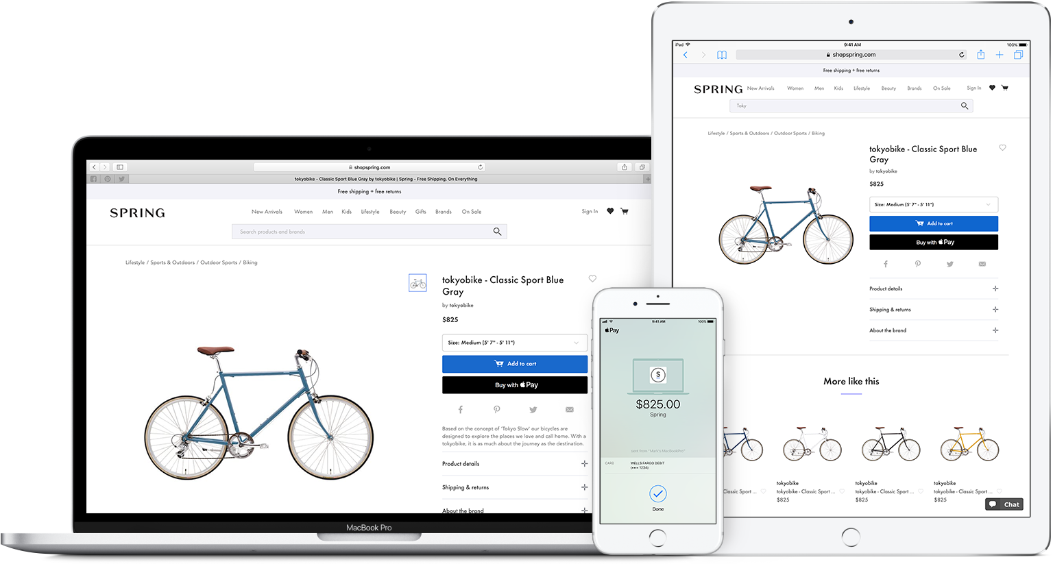 Online Bicycle Shop Checkout Process