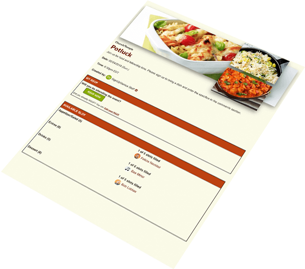 Online Food Menu Template