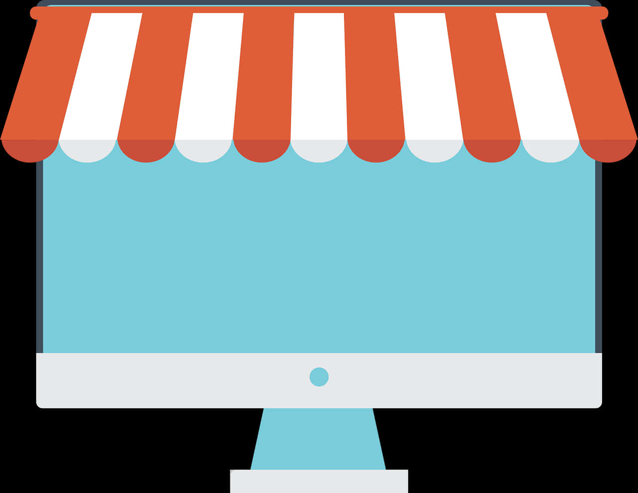 Online Storefront Illustration