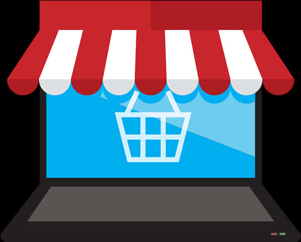 Online Storefront Illustration