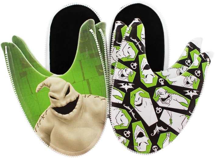 Oogie Boogie Collage Slippers