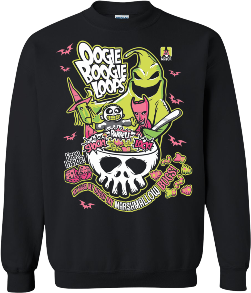 Oogie Boogie Loops Themed Sweatshirt