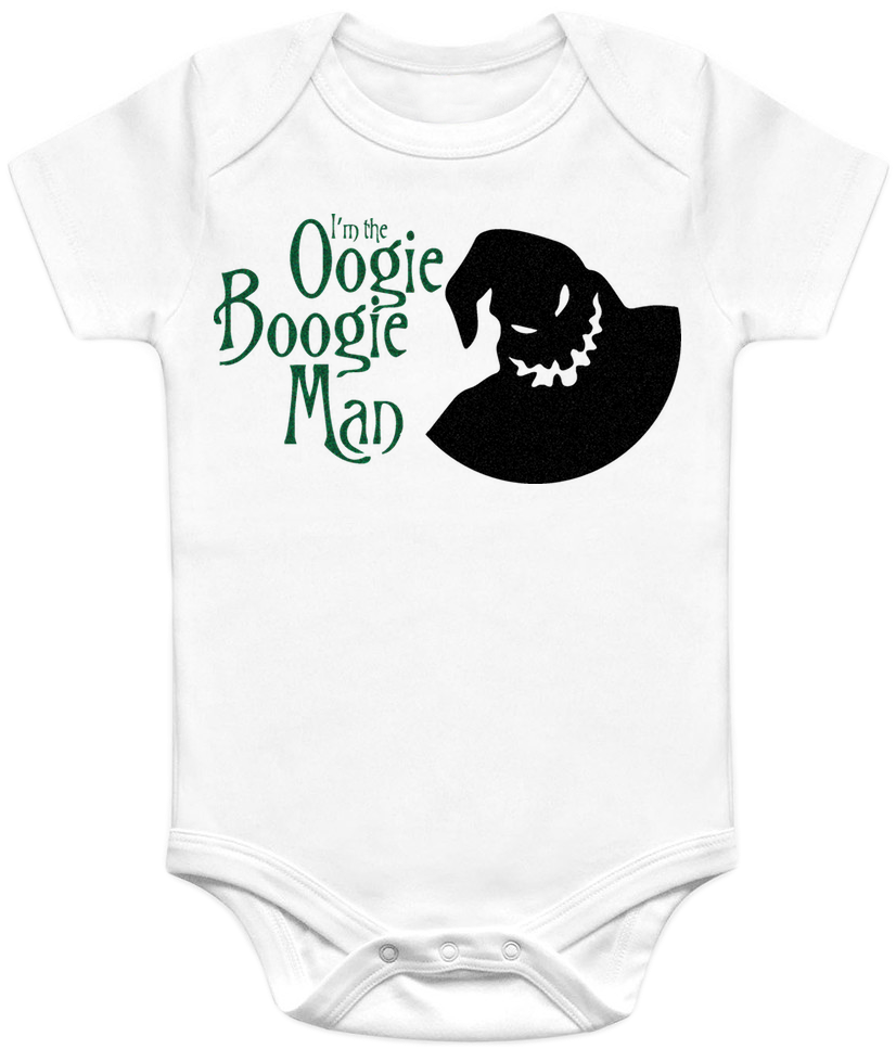 Oogie Boogie Man Baby Onesie