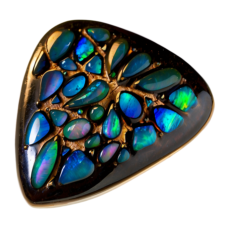 Opal Gem Mosaic Png Jkx25