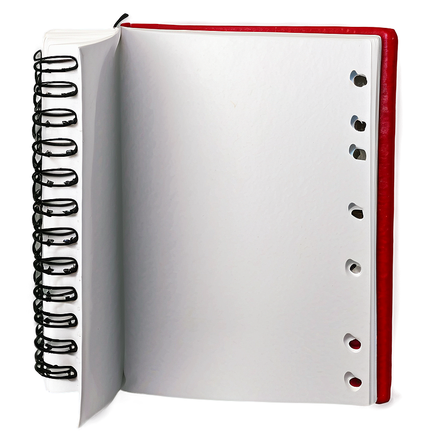 Open Blank Book Png 13