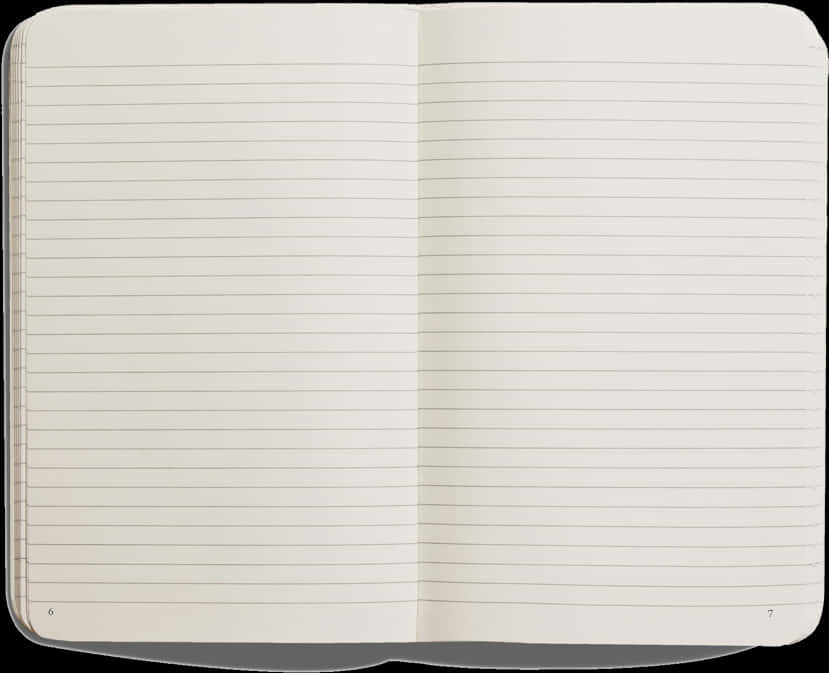 Open Blank Notebook