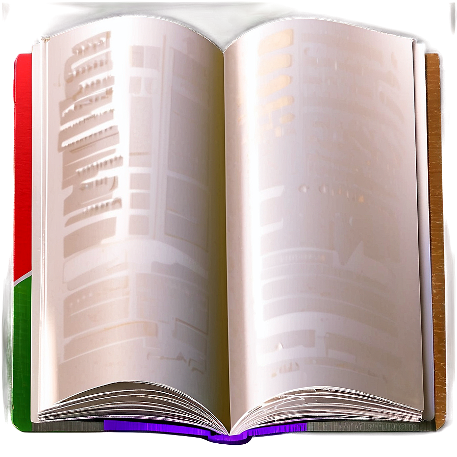 Open Book Vector Png 06262024