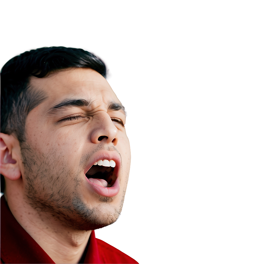 Open Mouth Breathing Heavy Png 40