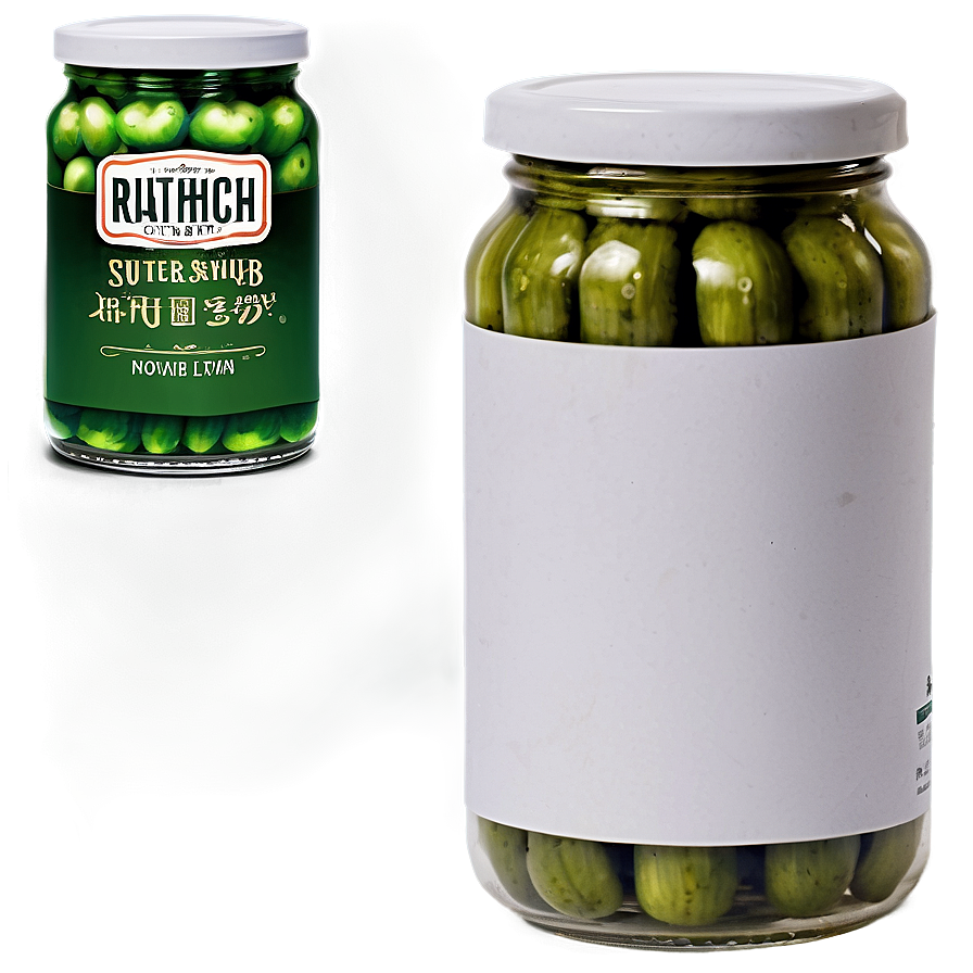 Open Pickle Jar Png 06212024